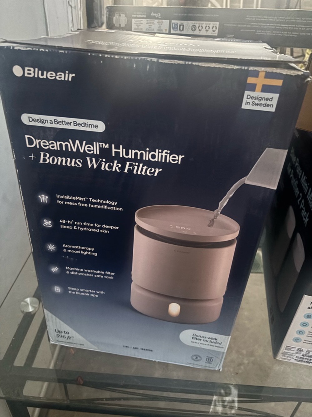 Blueair DreamWell Humidifier in Taupe